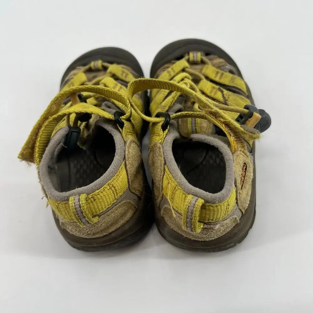 Keen Newport H2 Size 10 toddler Hiking Waterproof Comfort Sandals 1008590 Yellow